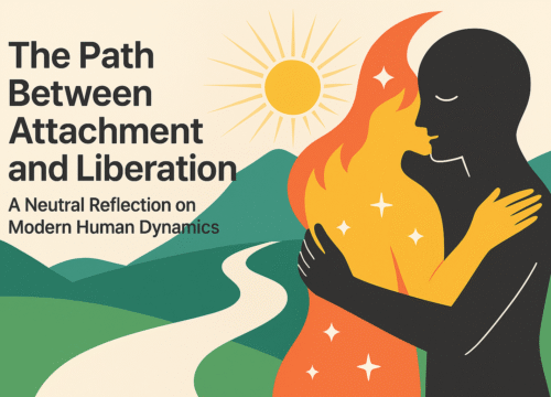 The Path Between Attachment and Liberation: A Neutral Reflection on Modern Human Dynamics