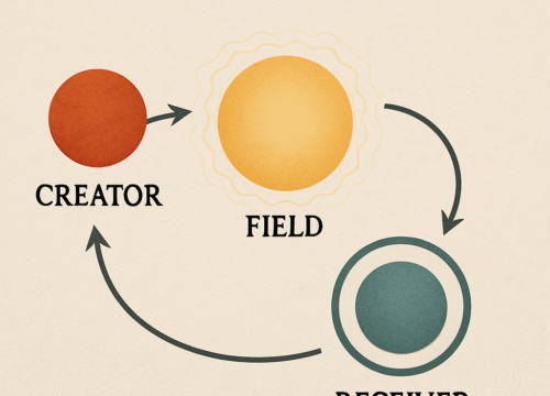 The Existence Triad: Creator, Receiver and Field