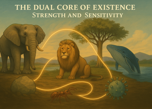 The Dual Core of Existence — Strength and Sensitivity