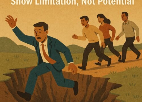 Non-Dependency Leadership — Show Limitation, Not Potential