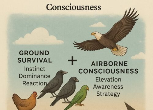 THE SKYWARD SPECIES: WHY HUMANITY MUST EVOLVE FROM GROUND SURVIVAL TO AIRBORNE CONSCIOUSNESS