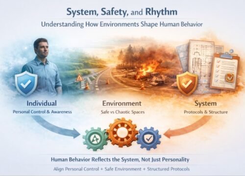 System, Safety, and Rhythm: Understanding How Environments Shape Human Behavior